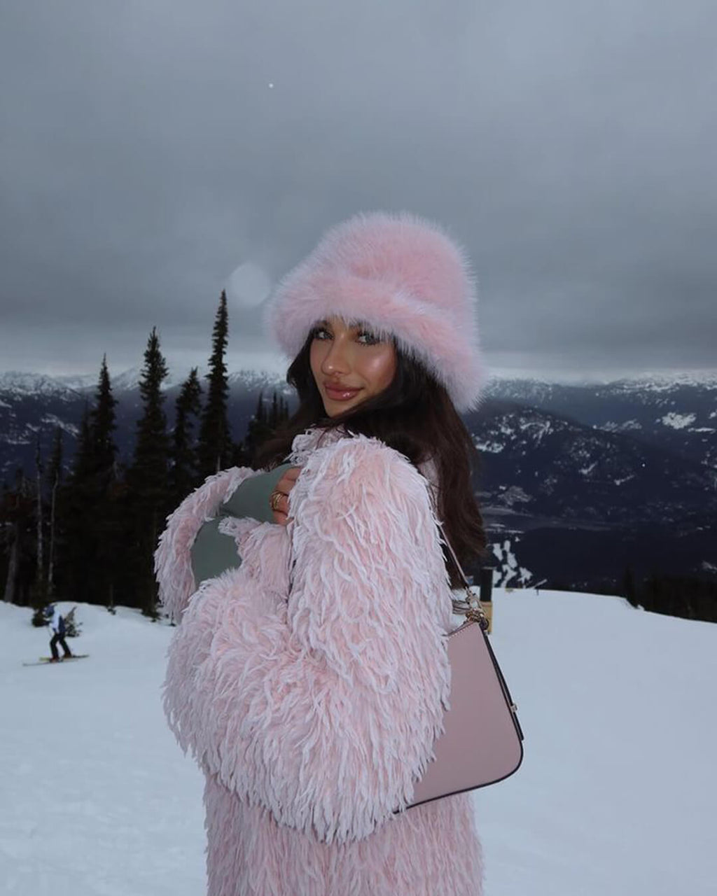 Addison Faux Fur Hat