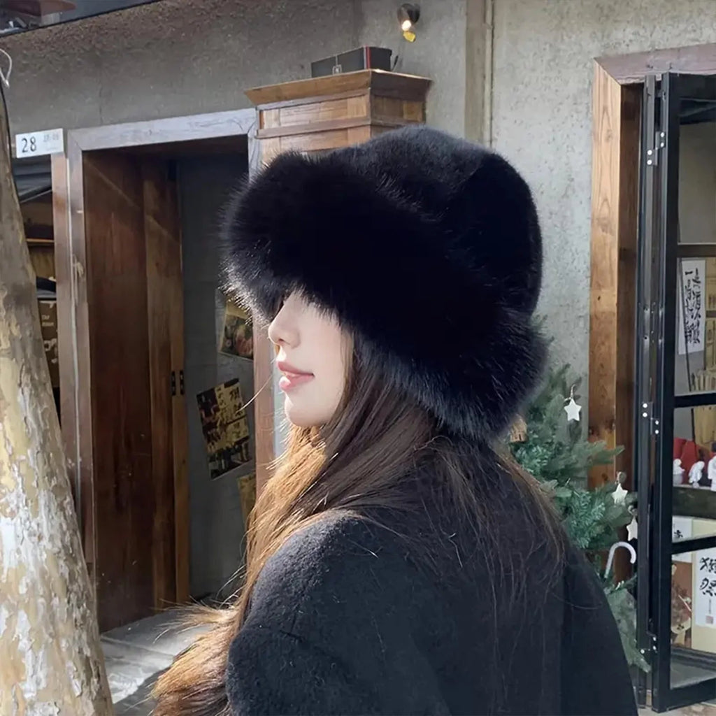 Addison Faux Fur Hat