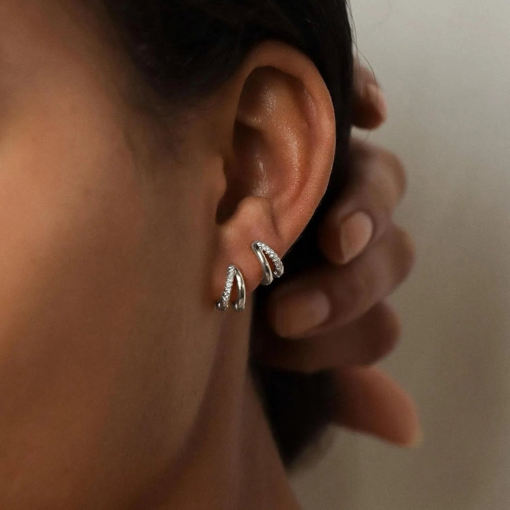 Adela Huggie Hoop Earrings