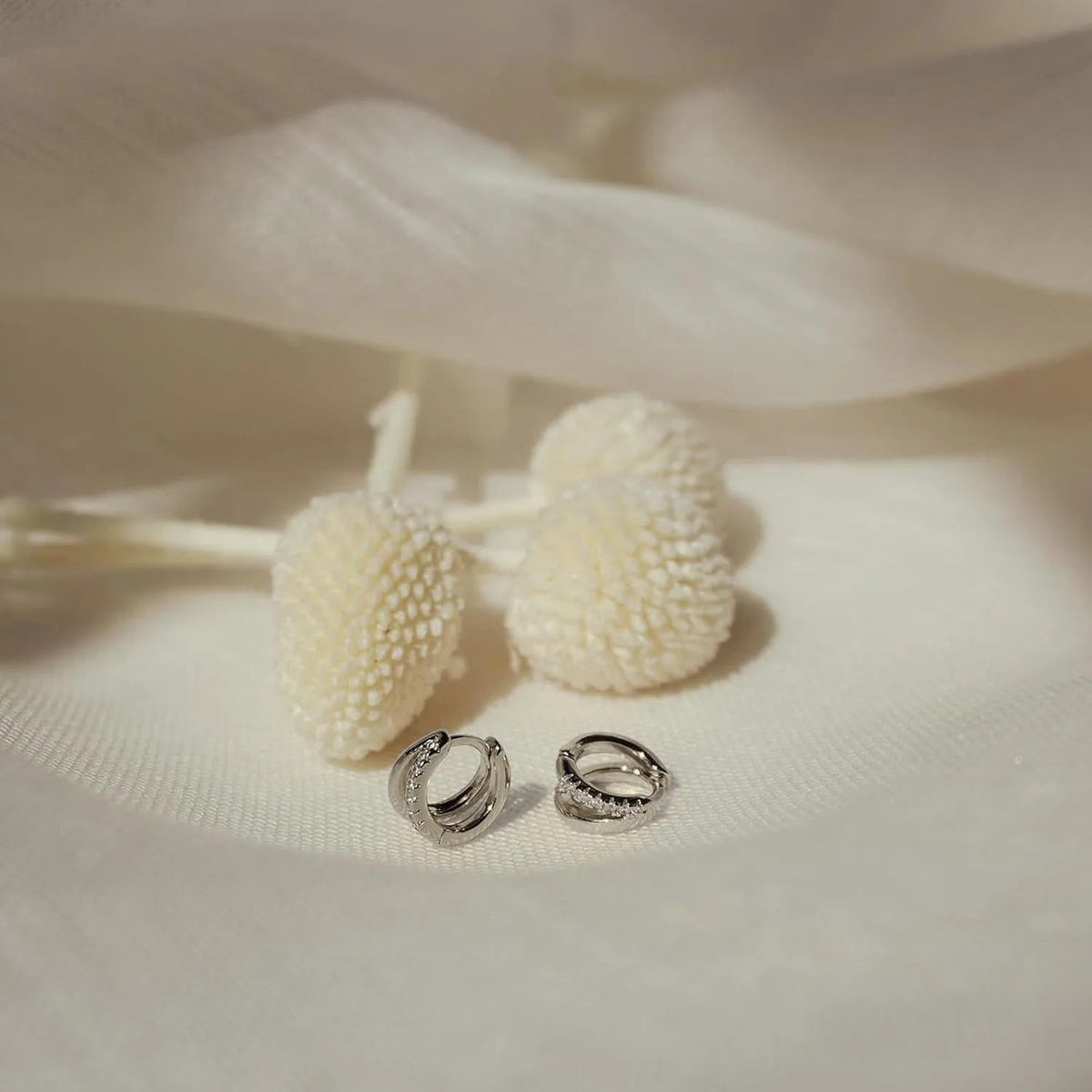 Adela Huggie Hoop Earrings