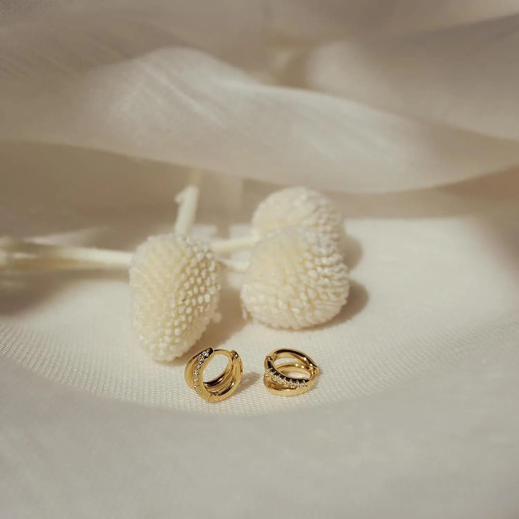 Adela Huggie Hoop Earrings
