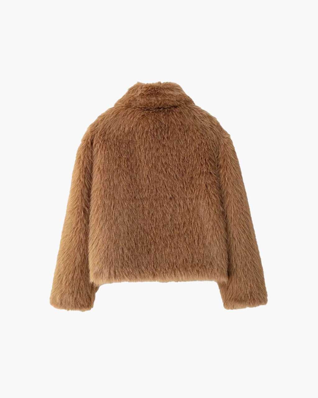 Adeline Cropped Faux Fur Jacket