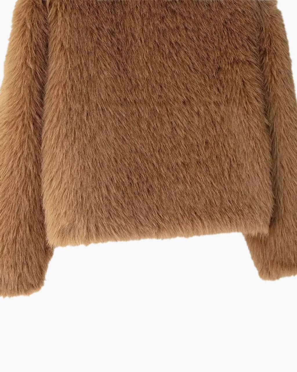 Adeline Cropped Faux Fur Jacket