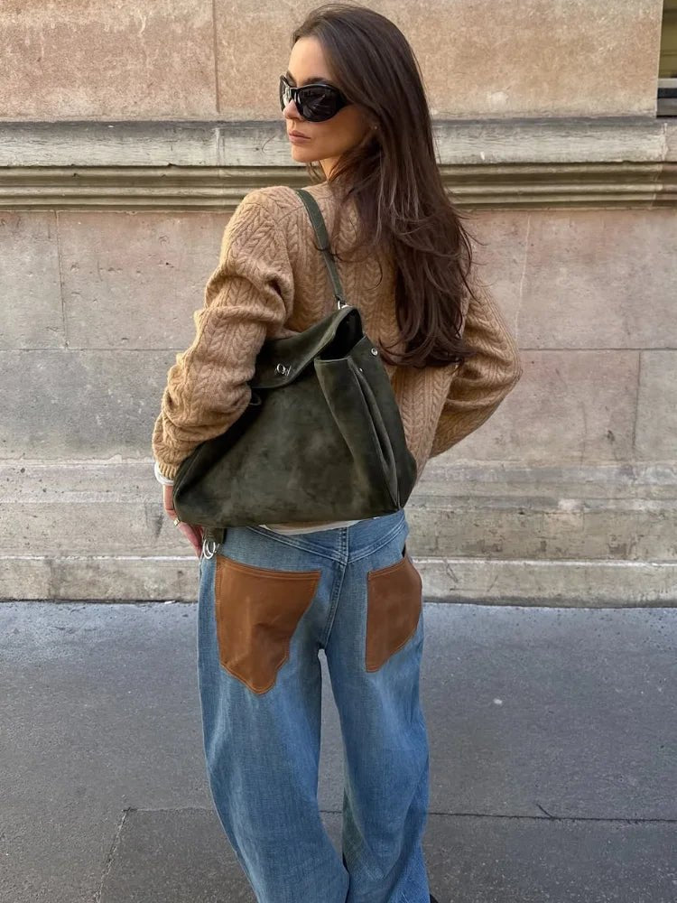 Adora High-Waist Wide Leg Trouser