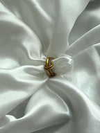 Aeliana Stacked Sparkling Band Ring