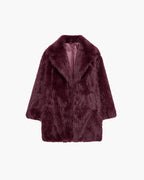 Agnes Mid Length faux fur Coat