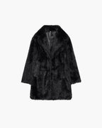 Agnes Mid Length faux fur Coat