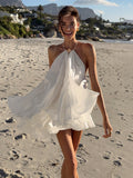 Alyson Halter Backless Beach Dress