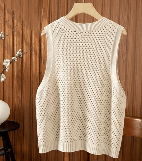 Amaia Hollow Knit Tank Top