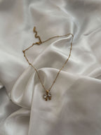 Adaeze Zirconia Bow Pendant Necklace