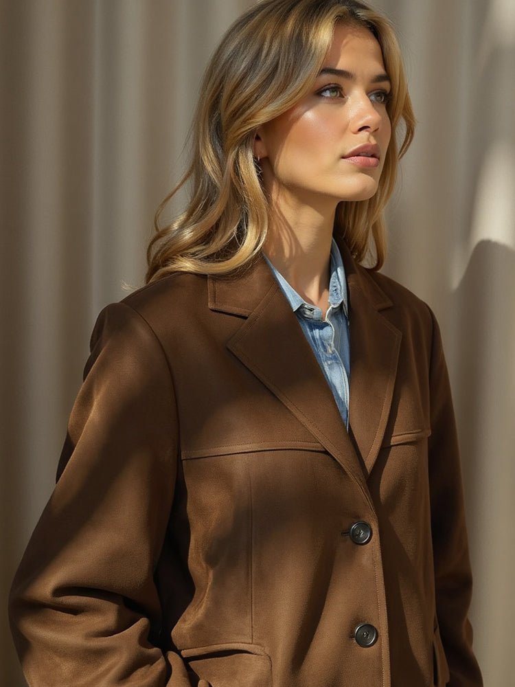 Adalinde Suede Blazer