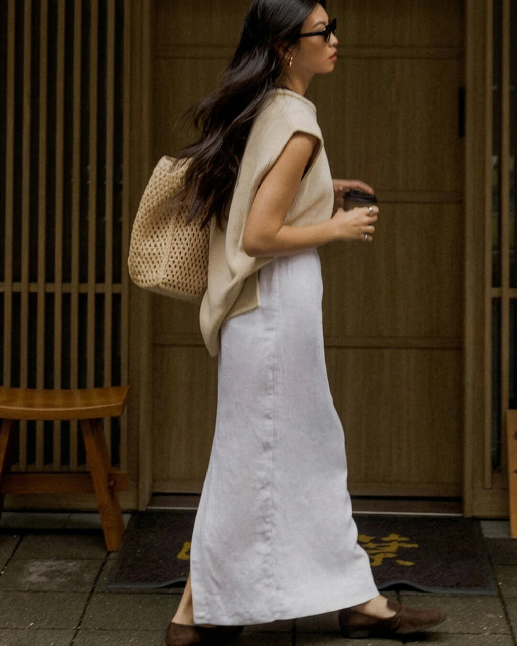 Annalise Sleeveless Linen Set