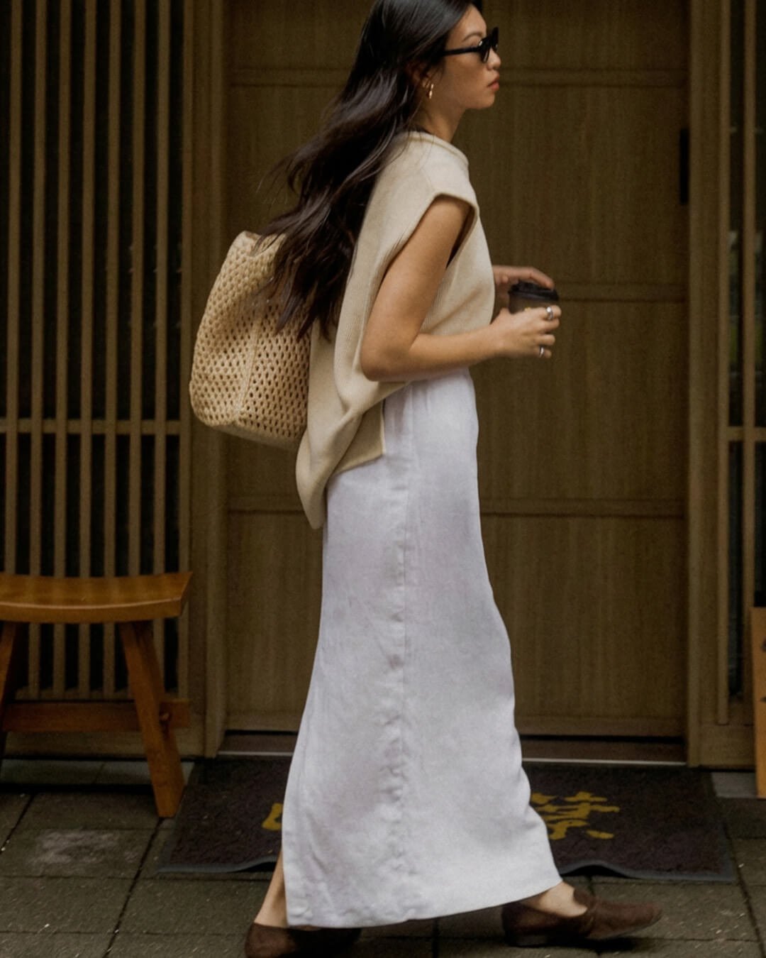 Annalise Sleeveless Linen Set