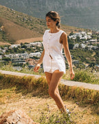 Annalise Sleeveless Linen Set