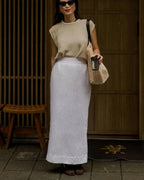 Annalise Sleeveless Linen Set
