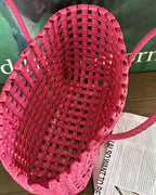 Annie Open-Weave Tote Bag