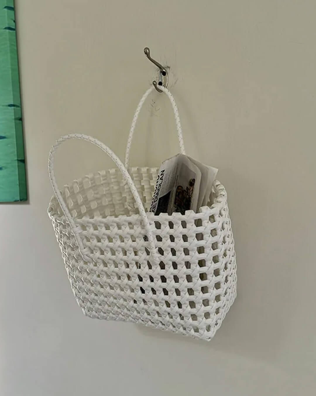 Annie Open-Weave Tote Bag