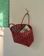 Annie Open-Weave Tote Bag