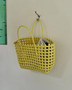 Annie Open-Weave Tote Bag