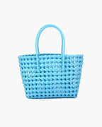 Annie Open-Weave Tote Bag
