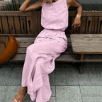 Ava Cotton Linen Two-Piece Set
