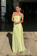 Barbra Strapless Maxi Dress