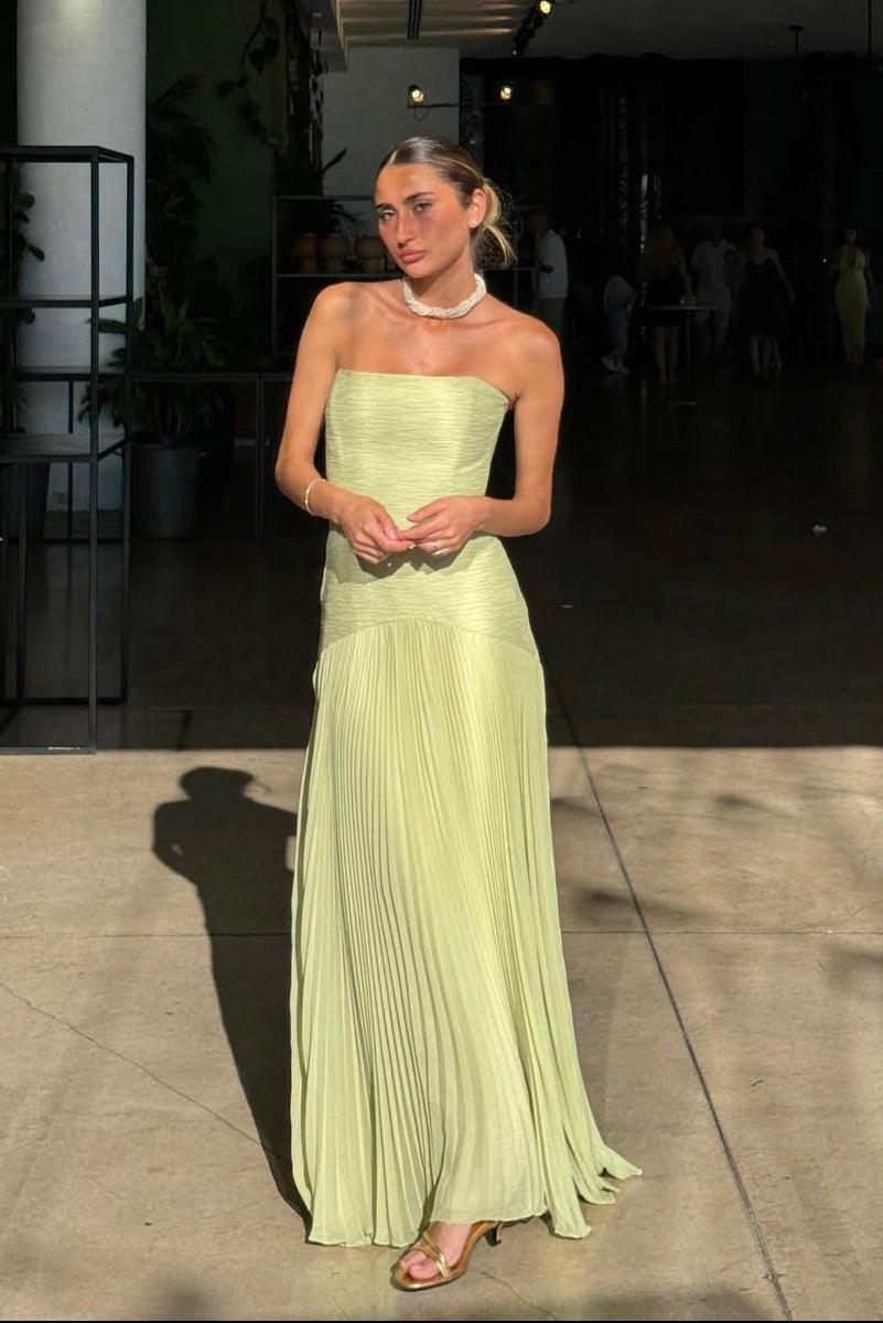Barbra Strapless Maxi Dress