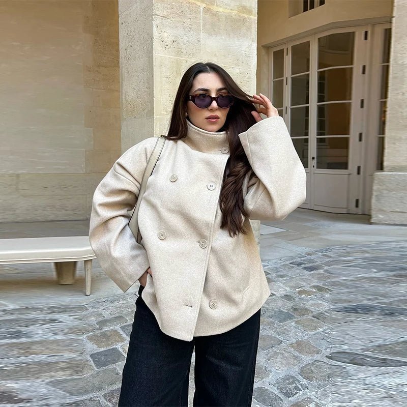 Adelheid Jacket with Stand Collar