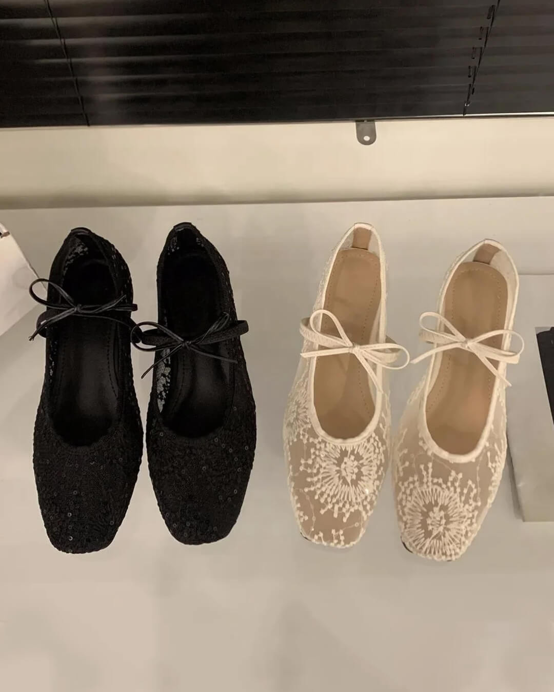 Adelin Mesh Ballet Flats