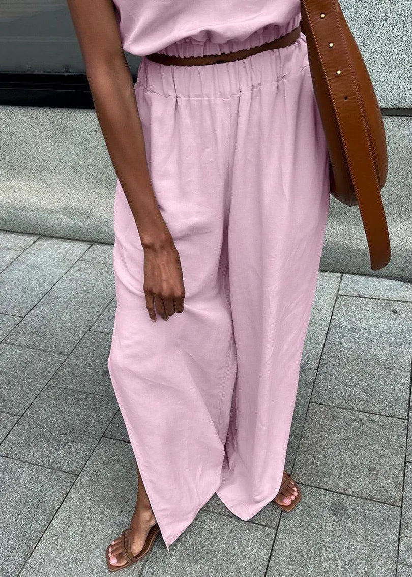 Adella Wide-Leg Palazzo Set