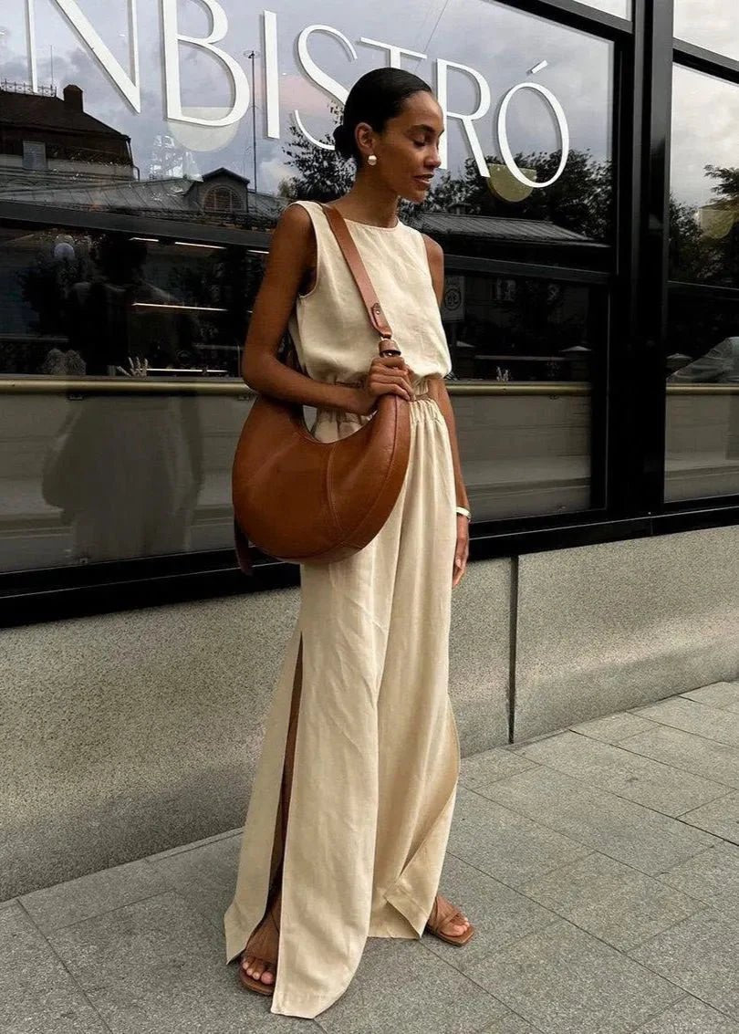 Adella Wide-Leg Palazzo Set