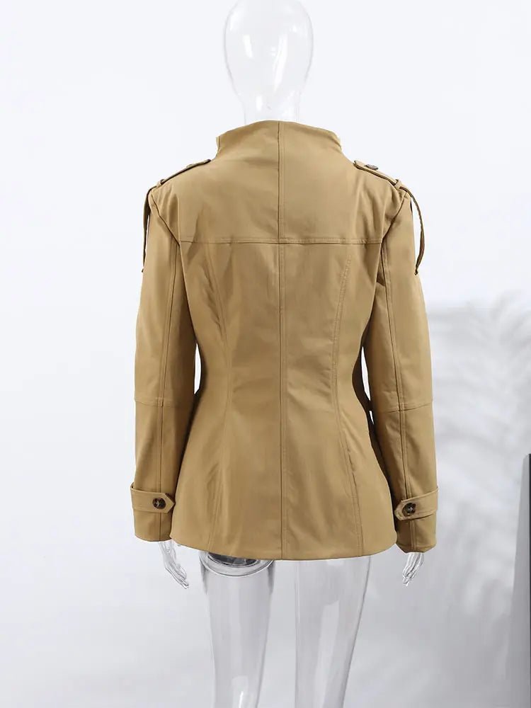 Belinda Slim Fit Trench Coat