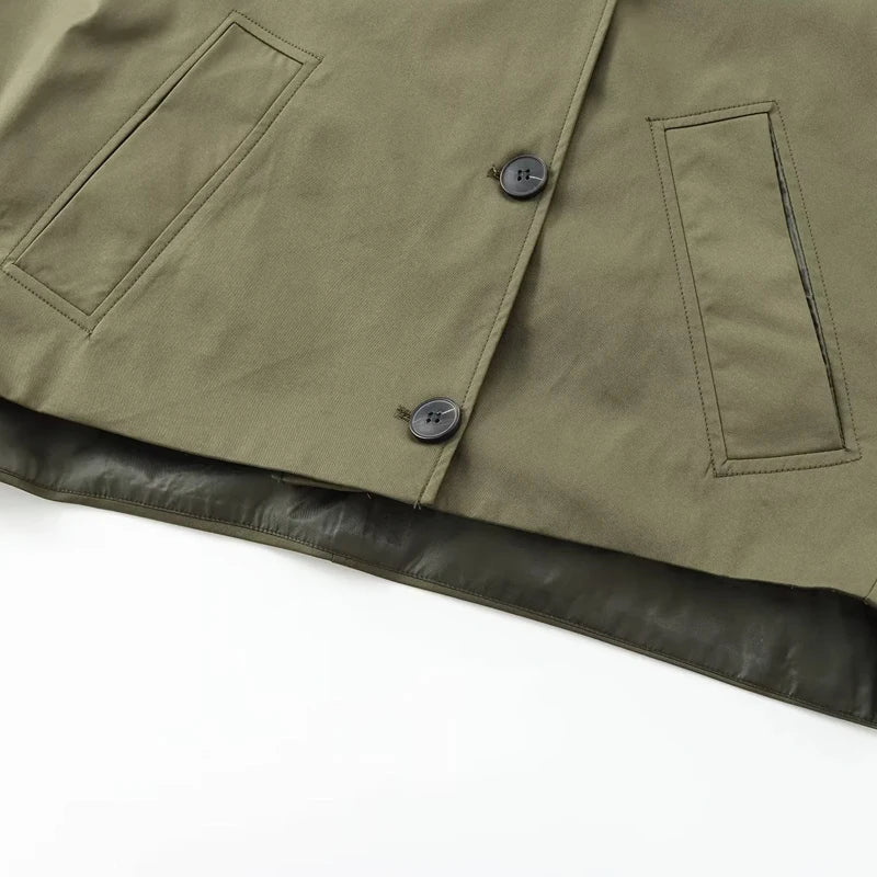 Adelmira Hooded Windbreaker Jacket