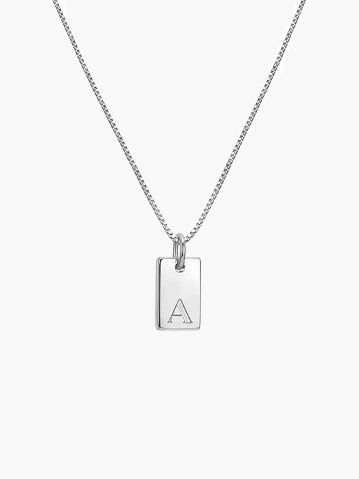 Adeltraud Initial Pendant Necklace