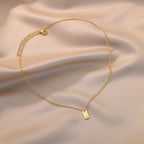 Adeltraud Initial Pendant Necklace