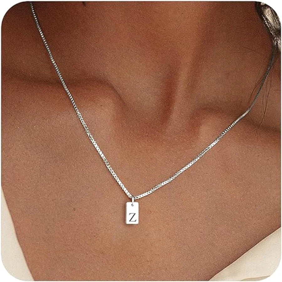 Adeltraud Initial Pendant Necklace