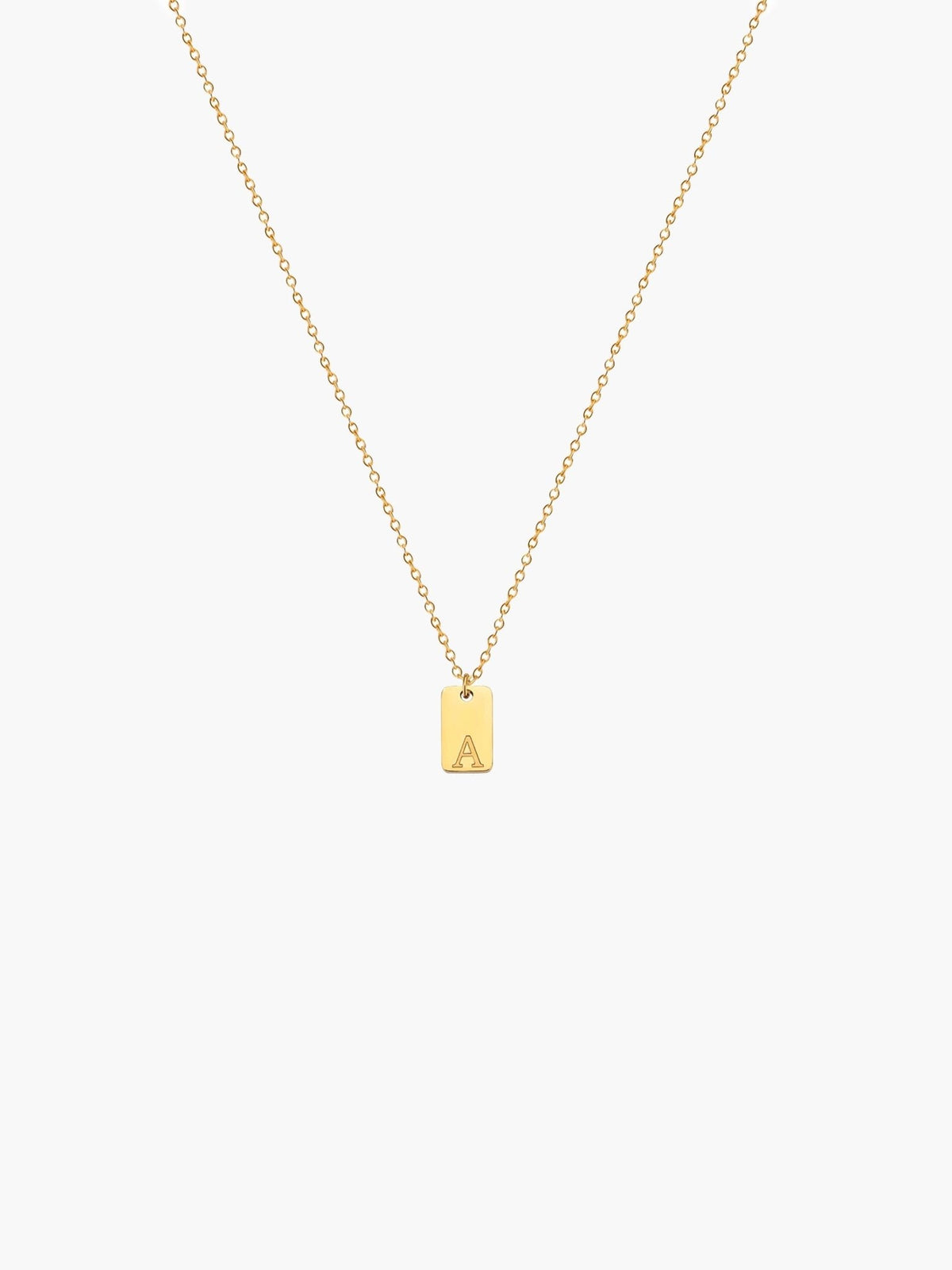 Adeltraud Initial Pendant Necklace