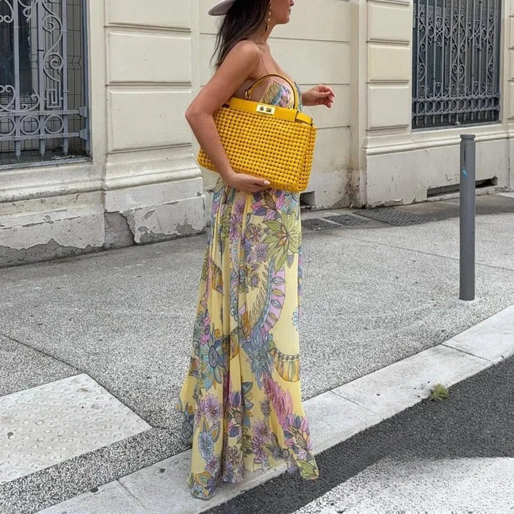 Betty Floral Chiffon Cami Dress