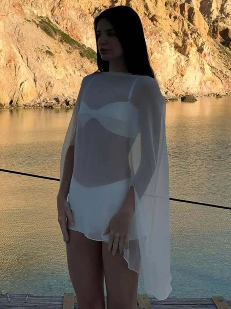Kate Loose Blouse Cover-up