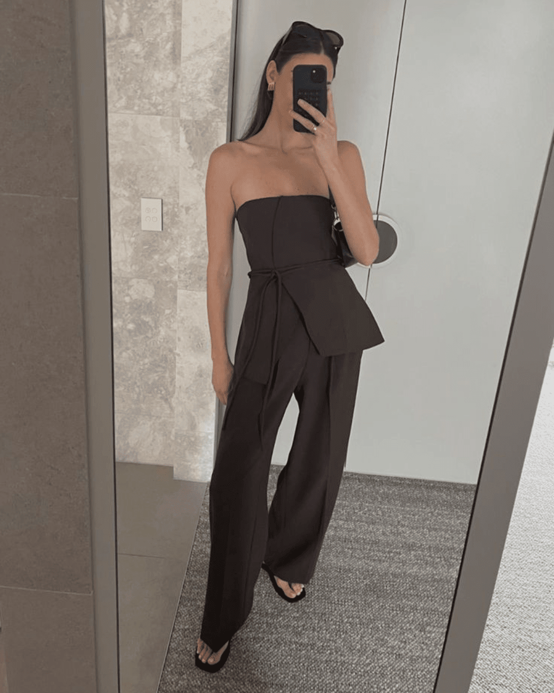 Blair Strapless & Wide Leg Two-Piece Set