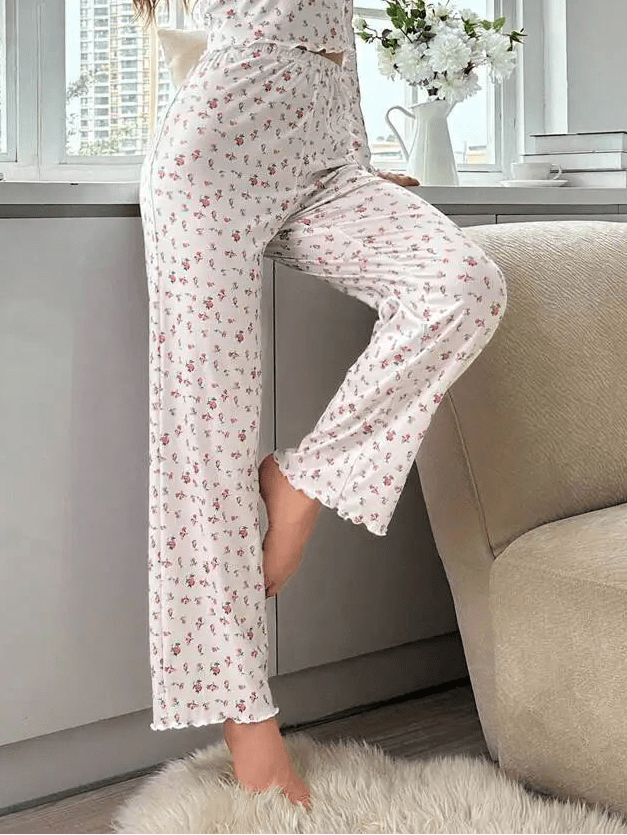 Bora Long Sleeve Floral Pajama Set