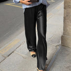 Brie Satin Flare Pants