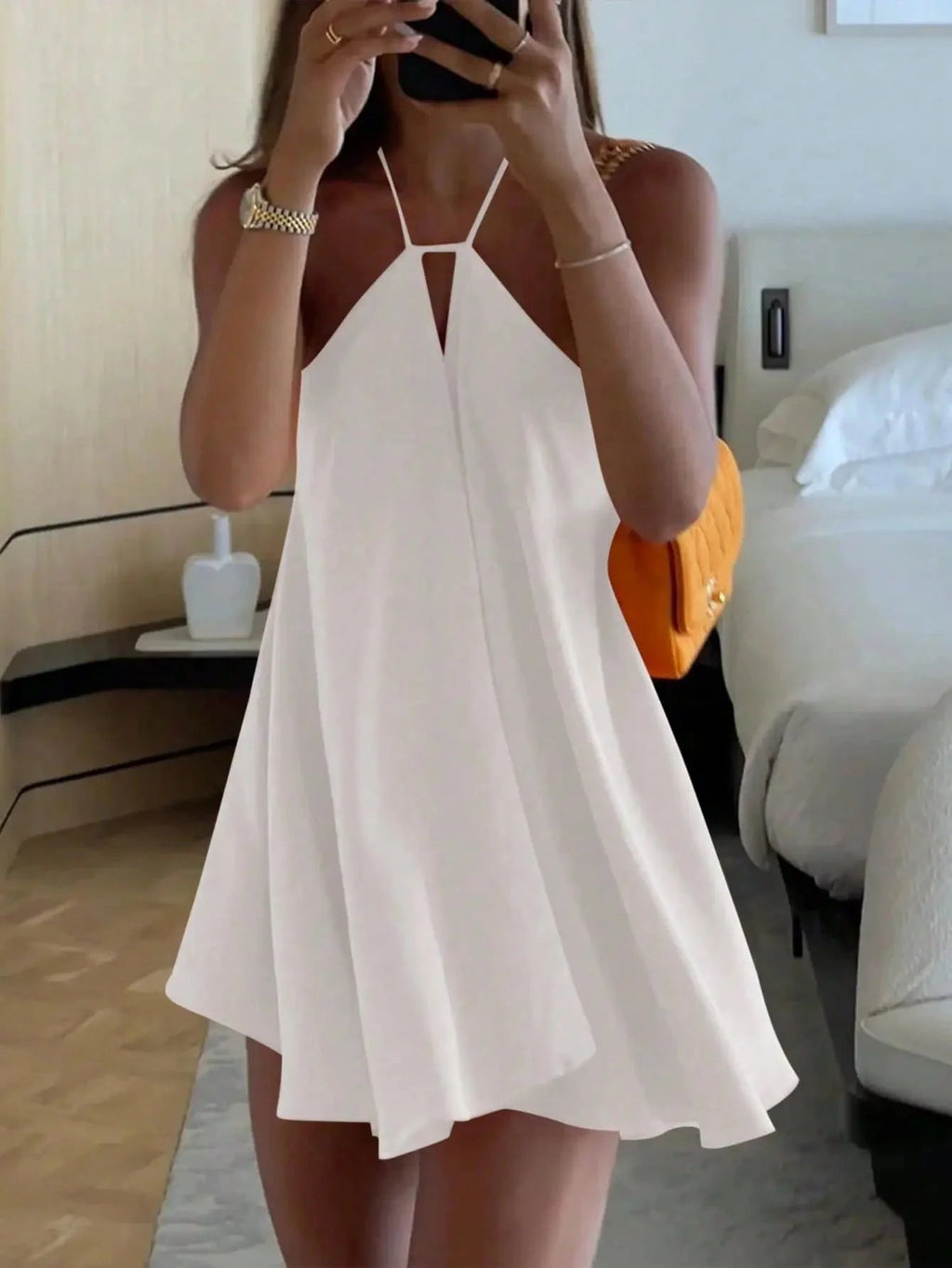 Catalina Off-Shoulder Hollow Out Summer Dress