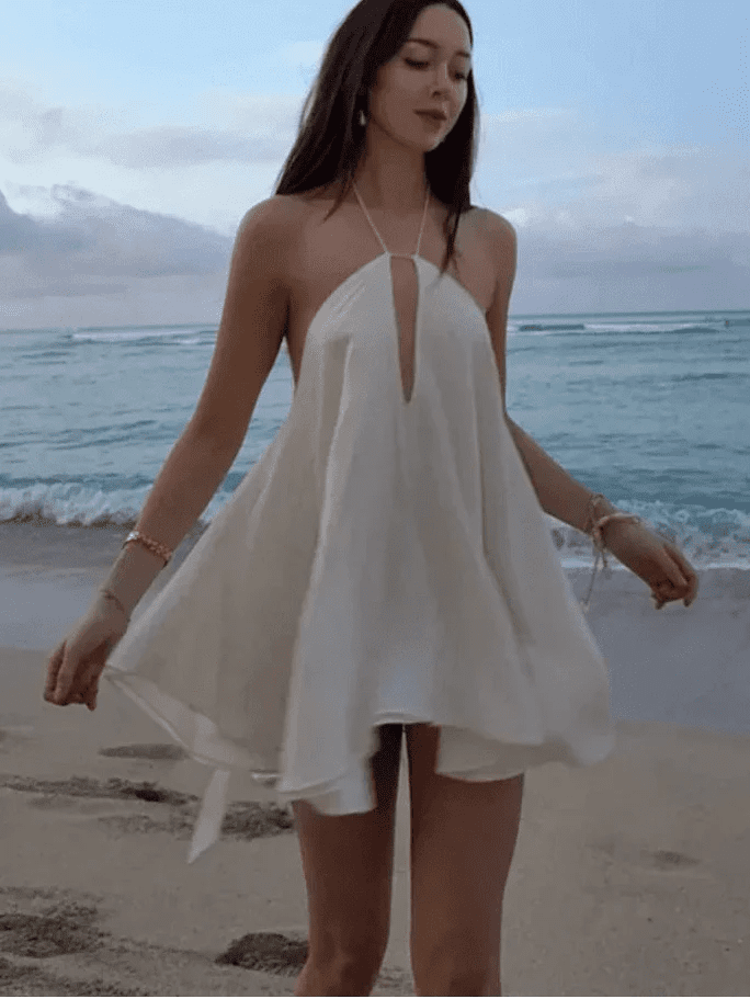 Catalina Off-Shoulder Hollow Out Summer Dress