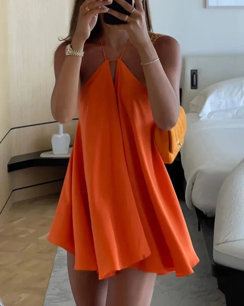 Catalina Off-Shoulder Hollow Out Summer Dress