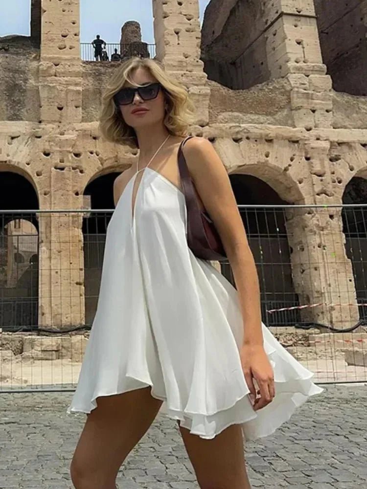 Catalina Off-Shoulder Hollow Out Summer Dress