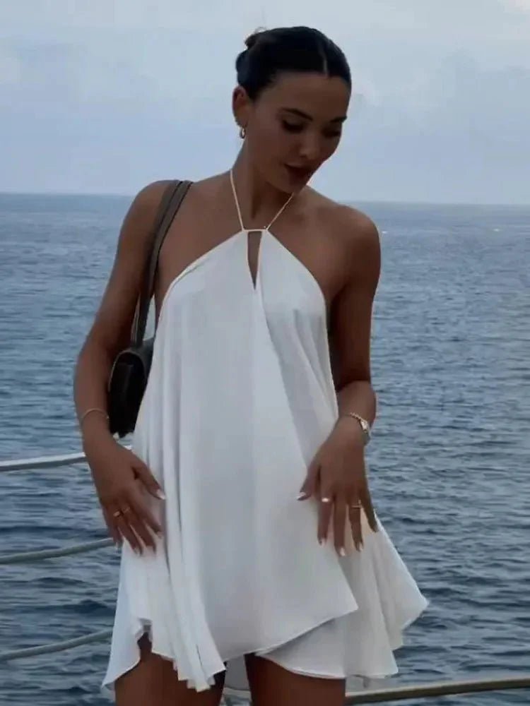 Catalina Off-Shoulder Hollow Out Summer Dress