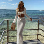 Lucy Crochet Cover Up Skirt Set