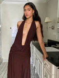 Nadia Deep V-Neck Bandage Dress