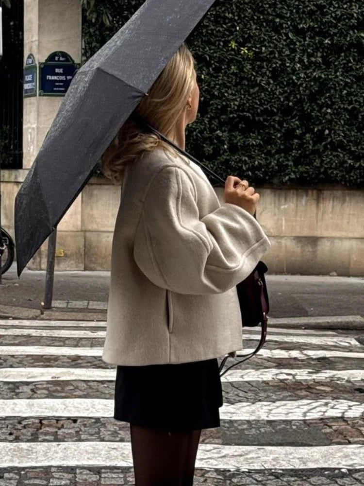 Adrita One Button Coat